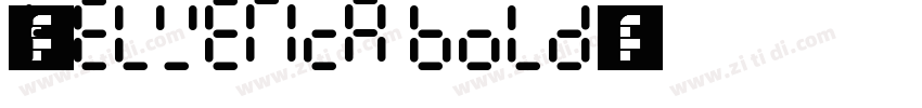 字体名称 Helvetica Bold字体转换